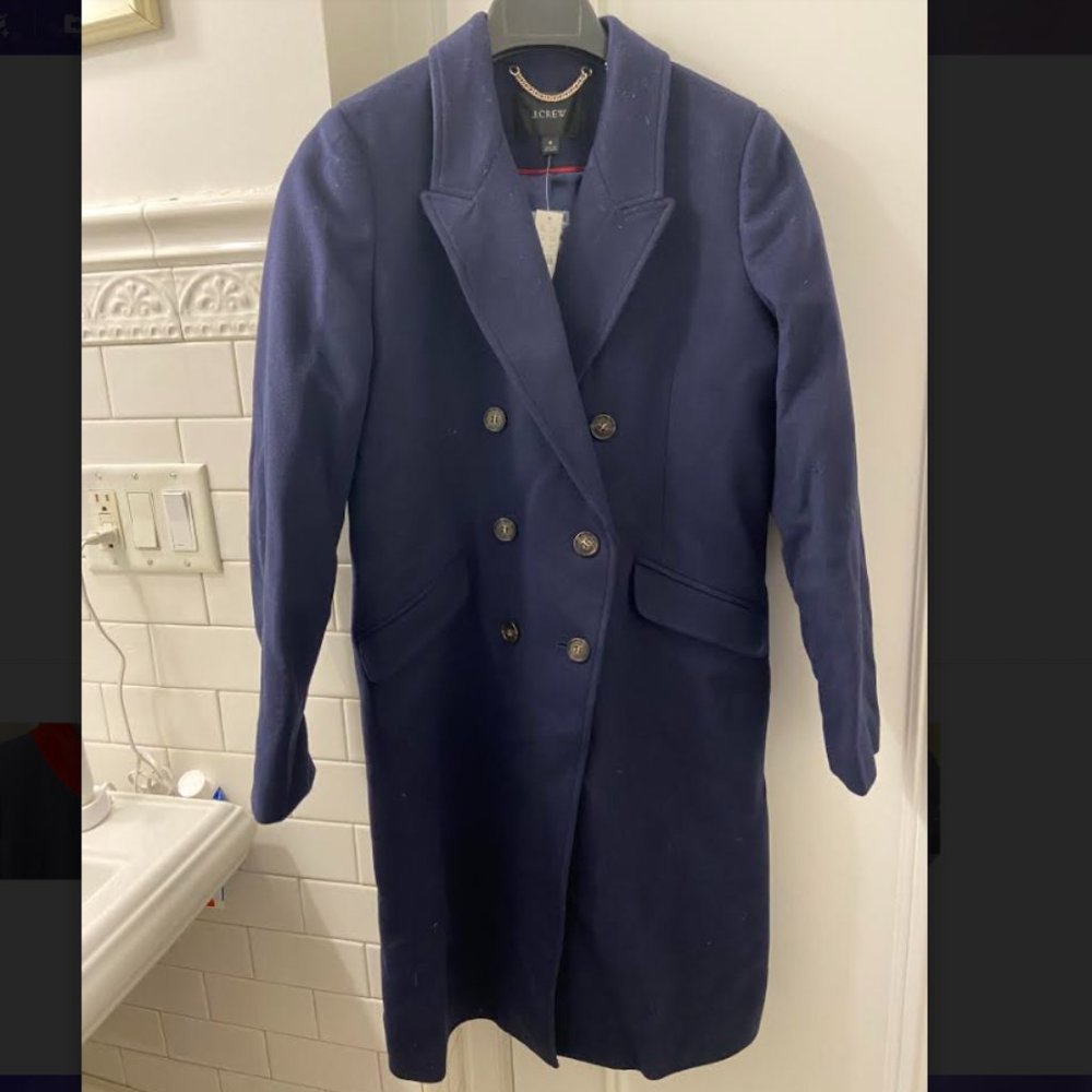 Womens Medium Length Pea Coat